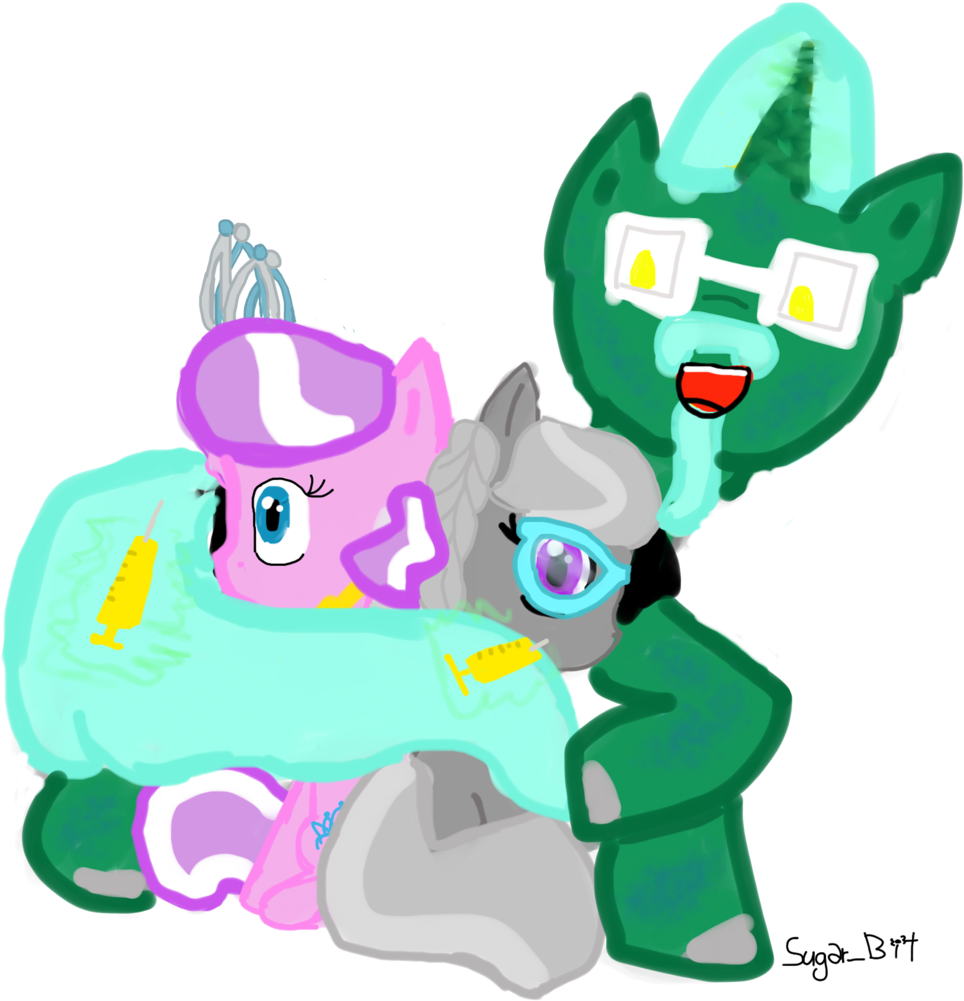 Amsol, Diamond Tiara, Edit, Golden Syringe, Oc, Safe, - Cartoon (1024x1024)