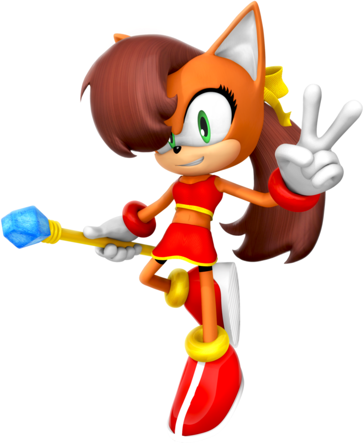 Tiara The Manx Legacy Render By Nibroc-rock - Sonic The Hedgehog (894x894)