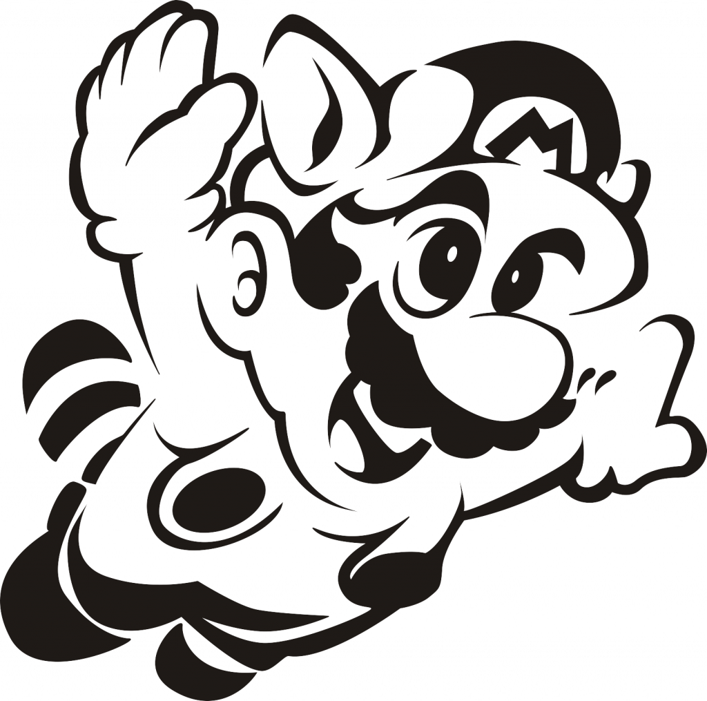 Silhouette Cameo Archives - Mario Pumpkin Carving Patterns (1024x1015)