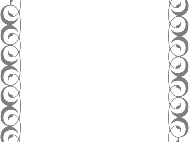 Silver Clipart Border - Pretty Borders For Word (640x480)