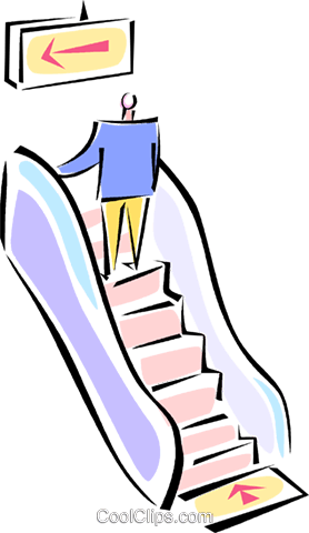 Escalator Clipart Clip Art - Escalator Clipart (278x480)
