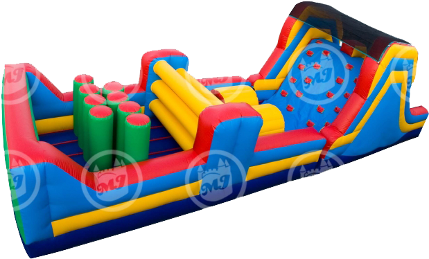 Cost - $285 - Giant Inflatable Obstacle Course (654x420)
