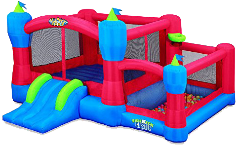 Indoor/outdoor Bouncy With Ball Pit - Bounce House Ball Pit (500x500)
