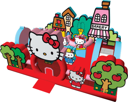 Hello Kitty Themed Toddler Bounce House - First Act Hello Kitty Drum Set (433x346)