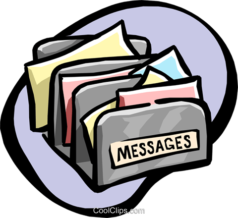 Message Sorter Royalty Free Vector Clip Art Illustration - Information (480x440)