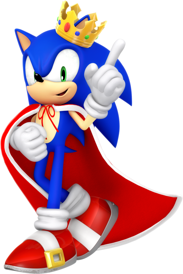 26yr Birthday Sonic Render By Nibroc-rock - Sonic The Hedgehog Render (1024x1024)
