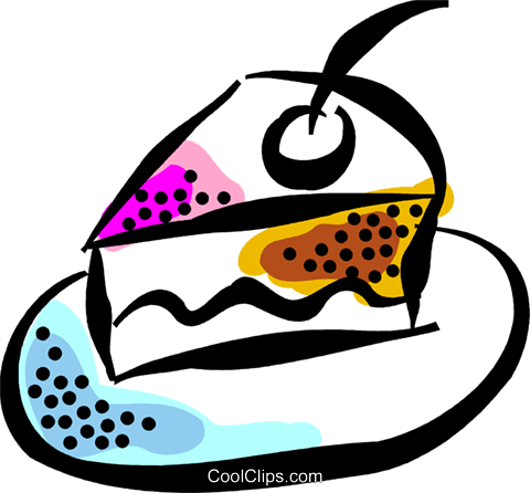 Piece Of Cake Royalty Free Vector Clip Art Illustration - Clip Art (480x446)