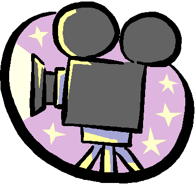Free Hollywood Clip Art - Video Clipart (480x453)