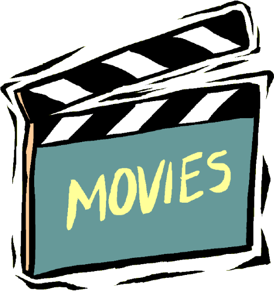 Cinema Clip Art Clipart - Symbole Cinéma (561x600)