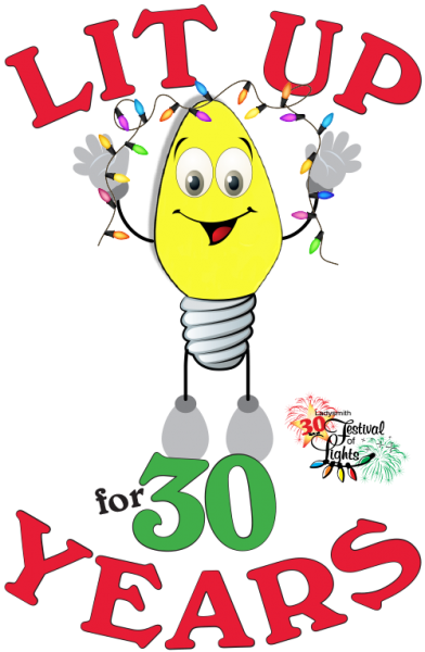 Lit Up For 30 Years - Cartoon (392x600)