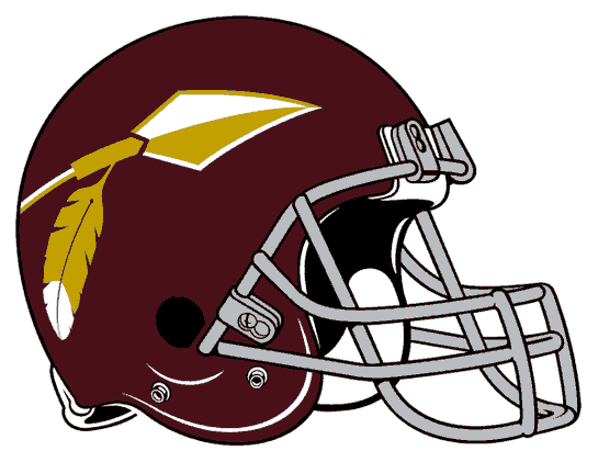 Washington Redskins Helmet - New York Giants (545x421)