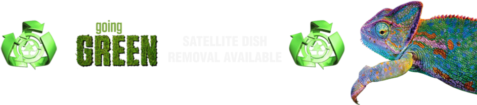 Homeadvisor Screened & Approved Goinggreen Satellite - Satellite Dish (970x218)
