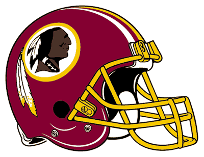 Redskins Helmet Clip Art - Washington Redskins Helmet (400x308)