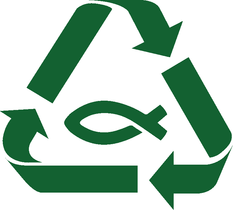 Going Green Logo - Recycle Symbol (750x676)