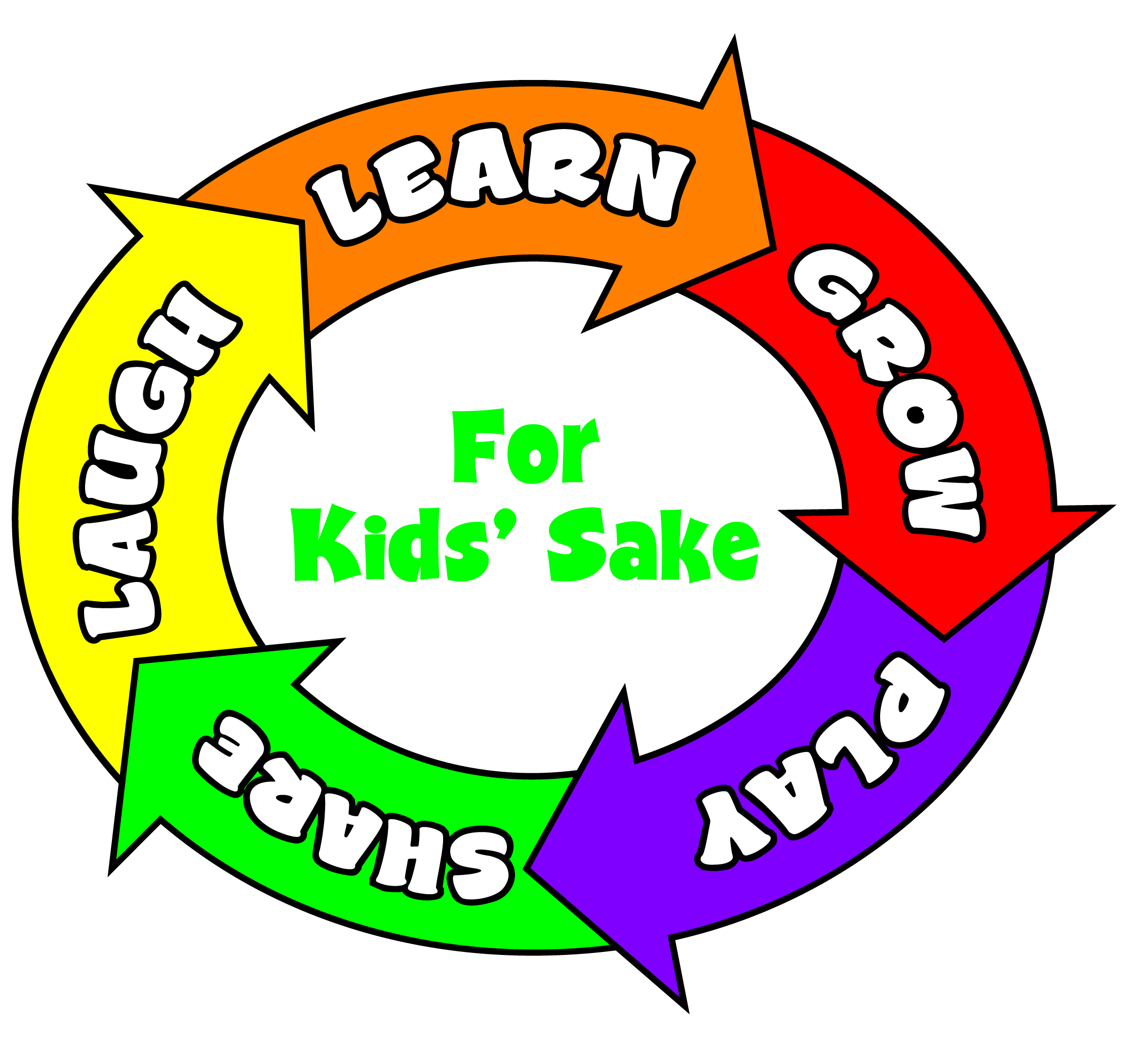 For Kids' Sake Child Care Home - Day Care Centre Logo (2288x2100)