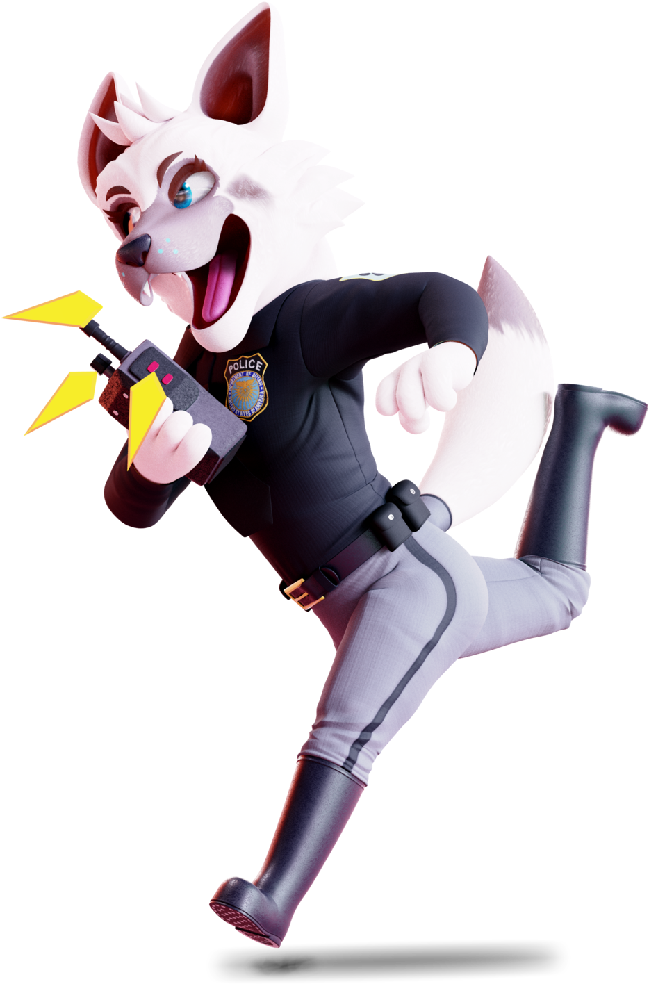 Smashingrenders Commission - Deviantart Police Pursuit (1024x1475)