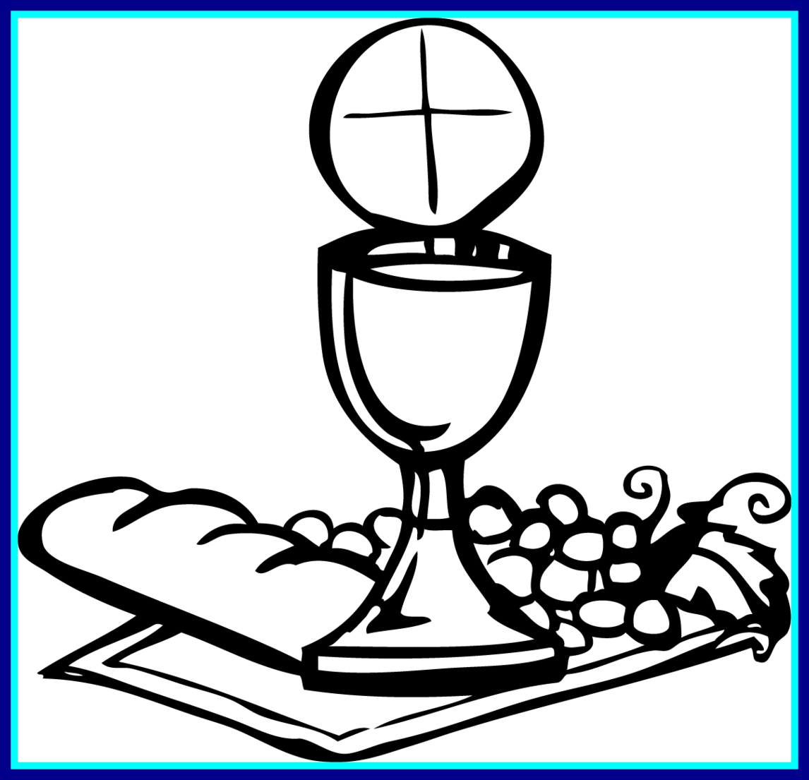 Bread Clipart Bread Clipart Outline Marvelous Holy - Body And Blood Of Christ Meaning (1146x1105)