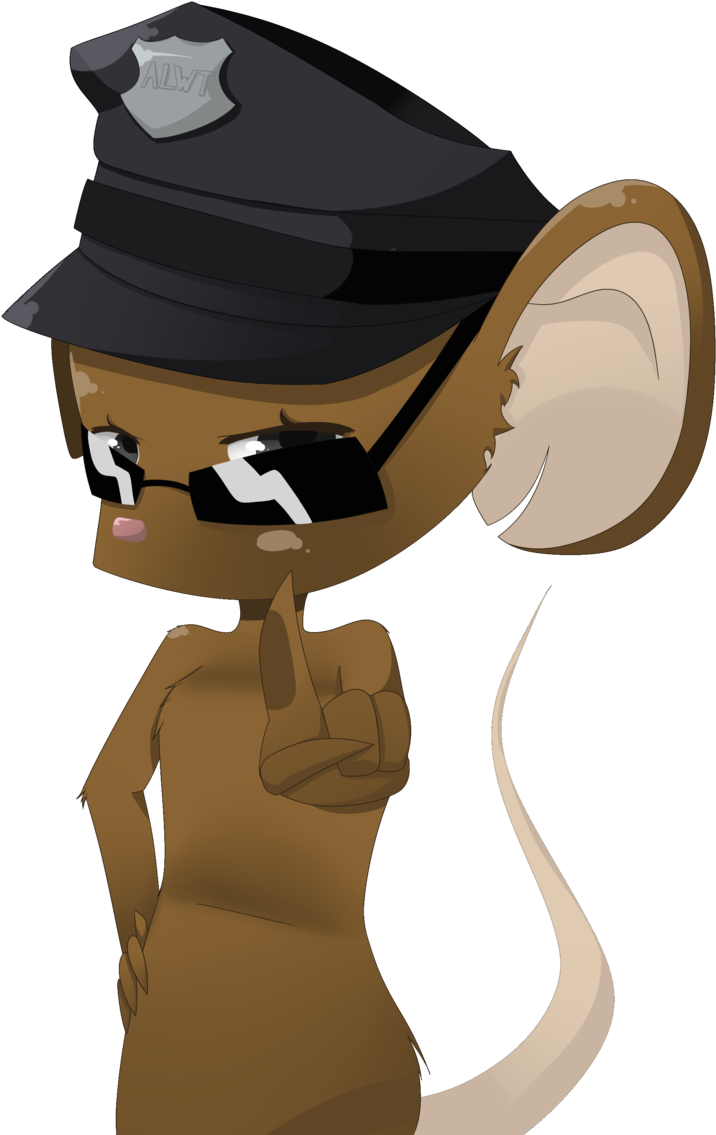 Police Mouse By Kattlinyakno Police Mouse By Kattlinyakno - Transformice Police (900x1174)