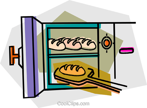 Download Baking Clip Art ~ Free Clipart Of Bakers, - パン を 焼く イラスト (480x354)