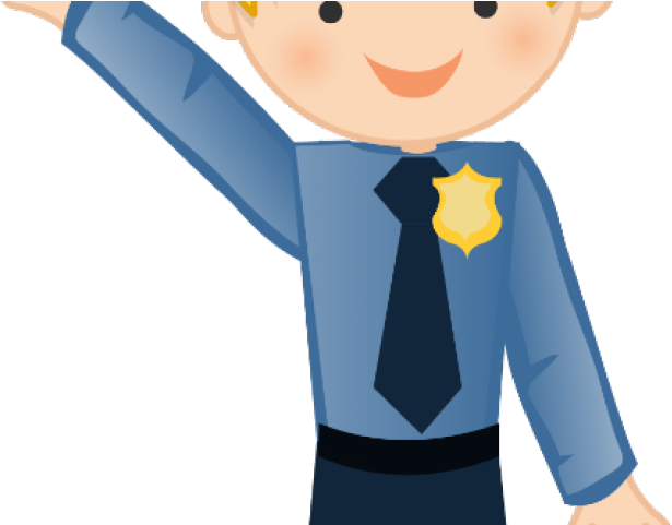 Police Clipart Graduation - Policia Dibujo (640x480)
