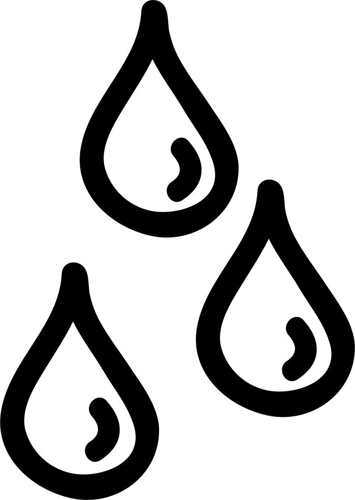 Water Drops Hand Drawn Outlines Comments - Water Drops Outline (696x980)
