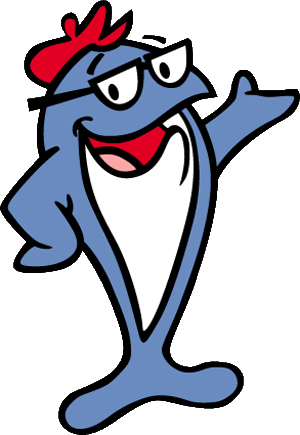 Tuna Fish Sandwich Clipart 1 - Charlie The Tuna Fish (300x435)