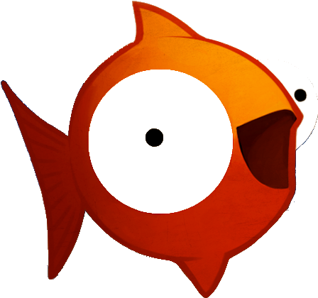 Animated Happy Fish Happy Fish Happy Fish - Happy Fish (448x441)