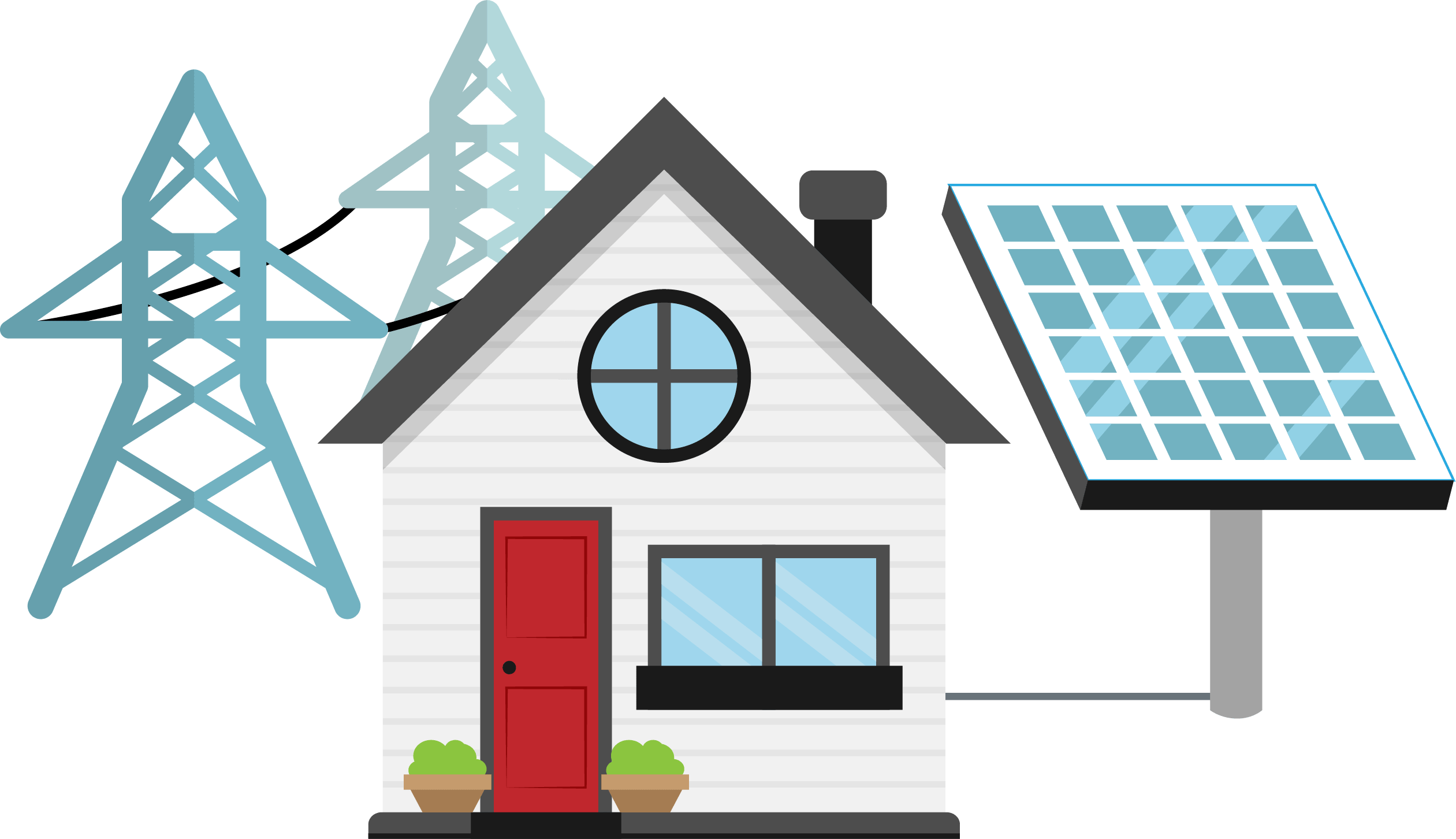 Solar Power Plants - House (2521x1452)