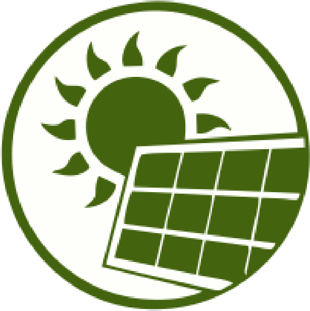 Solar Power Plant / Solar Park - Solar Energy Icon (1400x632)