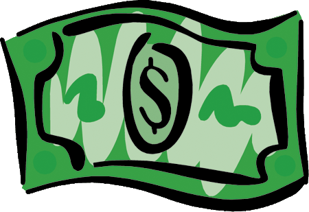 Dollar Bill Clip Art Clipart Kid - Dollar Bill Clip Art (450x309)