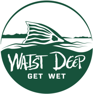 Redfish Tail Circle Decal - Circle (360x480)