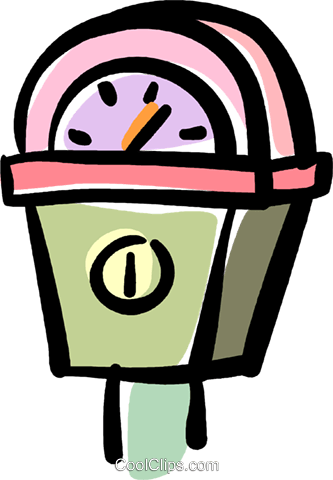 Meter Clipart - Parking Meter Clipart (333x480)