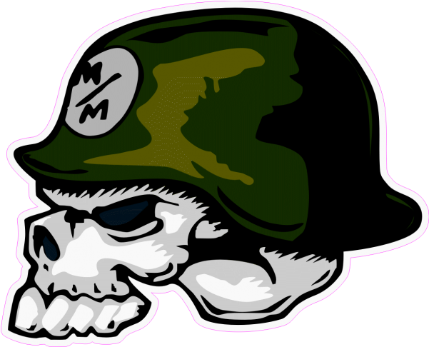 Decal Metal Mulisha Sticker Logo - Decal Metal Mulisha Sticker Logo (600x600)