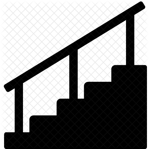 Stairs Icon - Winnipeg Deck And Rail (512x512)