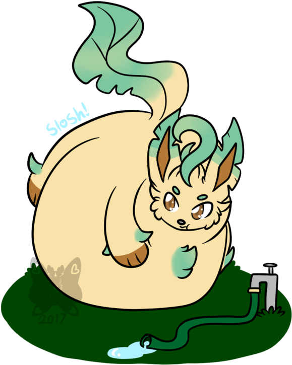 Water Your Grass By Trappedwithinamber - Golden Manglegirl Water Inflation (600x744)