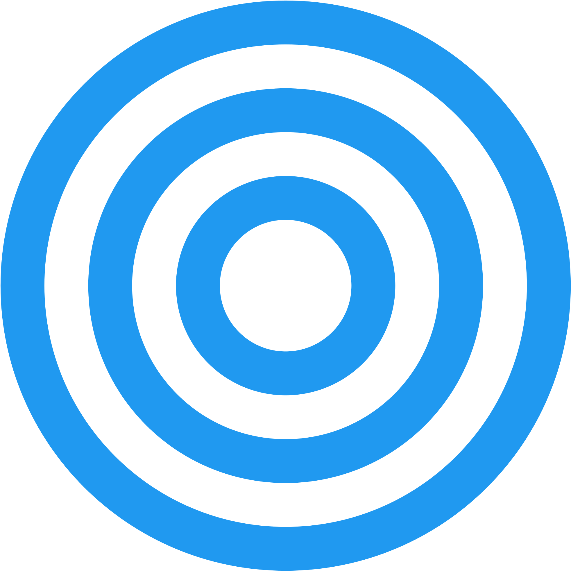 Urantia Concentric Circle Symbol Clipart - 4 Circles Within A Circle (2000x2000)