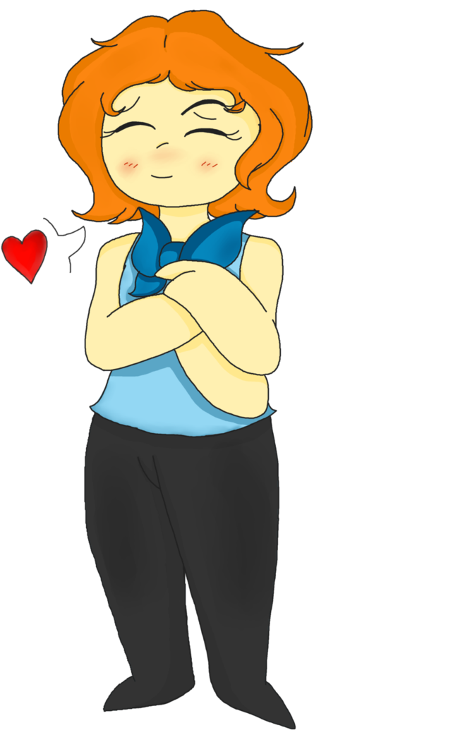 I Love You With All My Heart By Lovexyhub - Cartoon (752x1063)