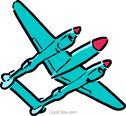 Cartoon Airplanes Royalty Free Vector Clip Art Illustration - Thunder And Lightning [book] (480x442)