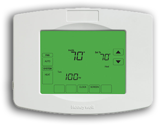You Won't Believe How Easy It Is To Stay Comfortable, - Honeywell Thermostat For Heat Pump (650x484)