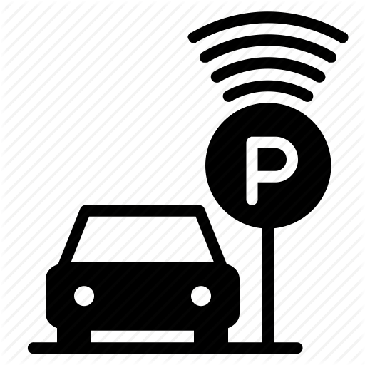 Smart City - Car Parking Icon Png (512x512)