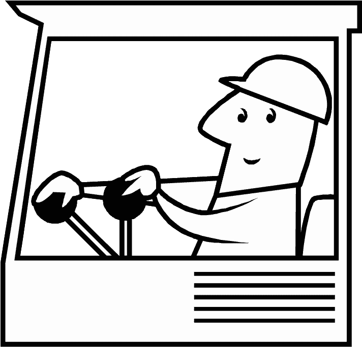 Construction 13 Transportation Coloring Pages - Coloring Book (718x957)