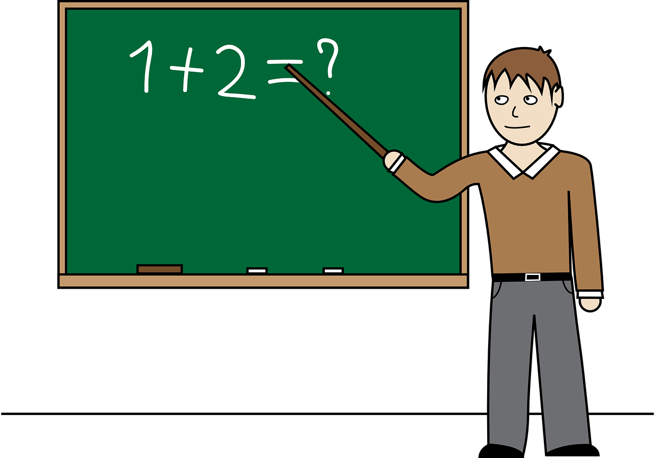 Inspiring Math Teacher Clip Art Medium Size - Teach Clipart (1280x896)