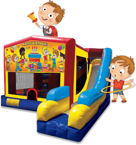 No Img - Its A Girls Thing Bouncy House (435x465)