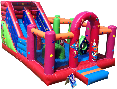 Carnival 4n1 Combo Bouncy Castle - Inflatable Castle (640x480)