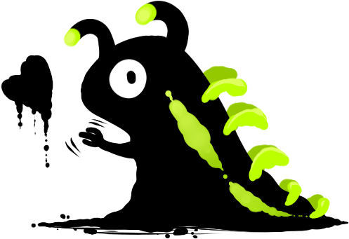 Silhouette Character Animal Clip Art - Illustration (696x483)