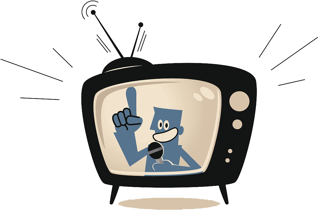 Television Show Television Presenter Illustration - Television (1200x1200)