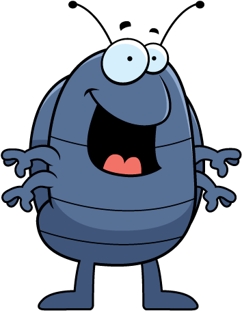 Apologetics Press How Do Pill Bugs Roll Up In A Ball - Cartoon Flea (612x792)