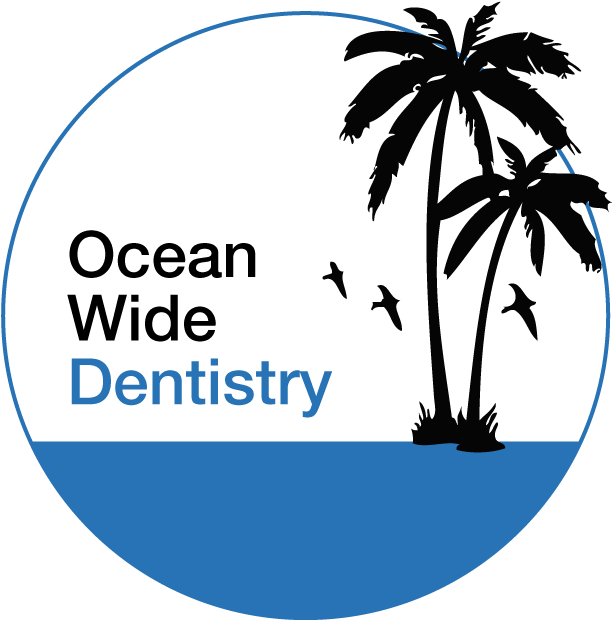 Graphic Design By Sergi Gabriel For Ocean Wide Dentistry - Coconut Tree Sticker (1200x1000)