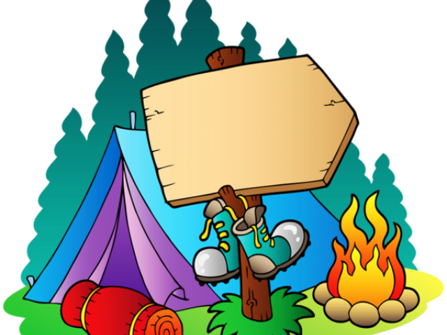 Campsite Clipart Yard Sign - Camping Clipart Png (640x480)