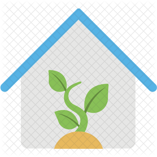 Green House Icon - House (512x512)